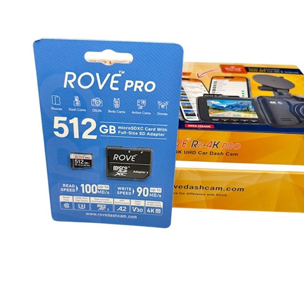 ROVE R2-4K PRO On-Dash Camera - Black - Picture 2 of 3